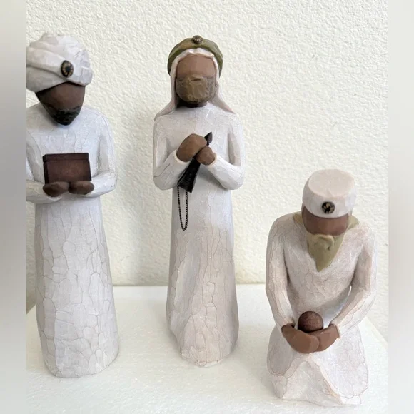 NEW Willow Tree The Three Wisemen Susan Lordi 26027 3 Kings Nativity Demdaco - Picture 2 of 7